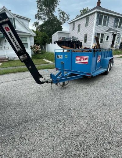 Junk hauling my Anything goes, excess demolition scrap